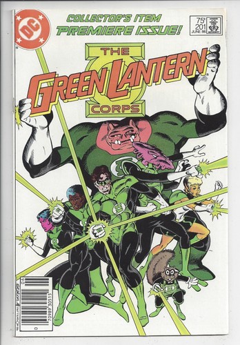 Green lantern 201 - green, vf+(8.5)