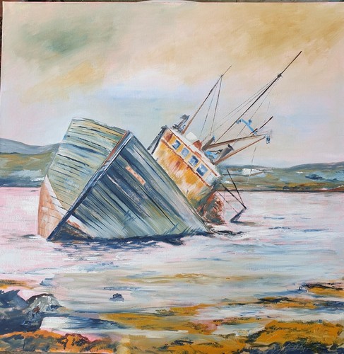 Fishing boat the wreck - fishing, 'the