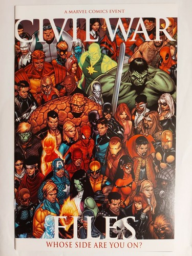 Marvel comics civil - marvel, files