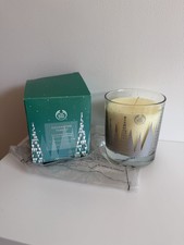 BODY SHOP ENCHANTED FOREST Scented CANDLE - 200g 7oz 2018 Pine Scent Glass