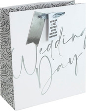 White Kraft Wedding Day Gift