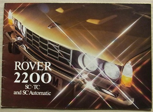 Rover 2200 sc - tc, &