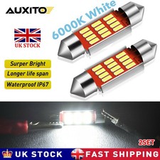 AUXITO 4x 36MM LED Festoon