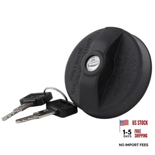 Locking fuel cap - -, in