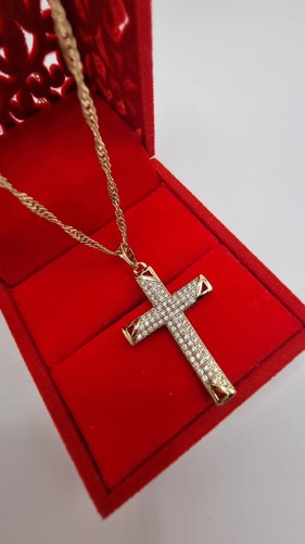 14k gold plated - plated, zirconia