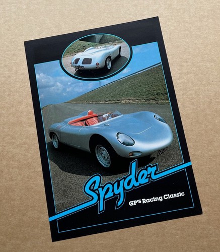 Spyder kit car brochure - spyder,