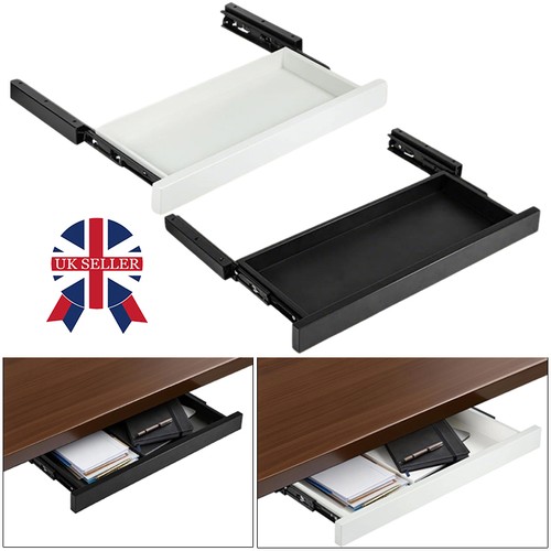 Metal under desk drawer - under,