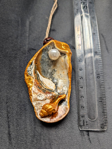 Handmade hanging shell - hanging,