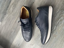 Russel and Bromley Blue Leather Running Shoes