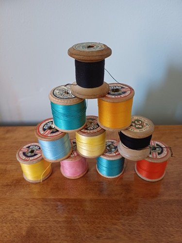 Sylko vintage wooden cotton - vintage,
