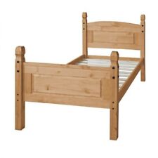Corona Bed Frame Solid Pine Single, Double, Kingsize Bedroom Furniture