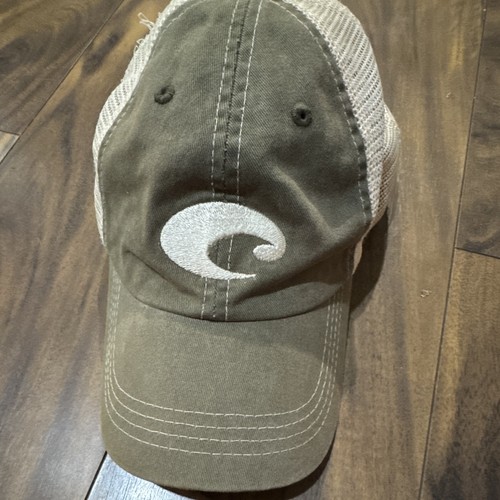 Olive green costa del mar - mar, mesh