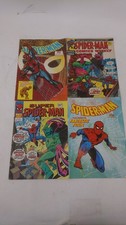 Vintage Spider-Man Comic Bundle 1970s-1980s Marvel UK Editions Collectables