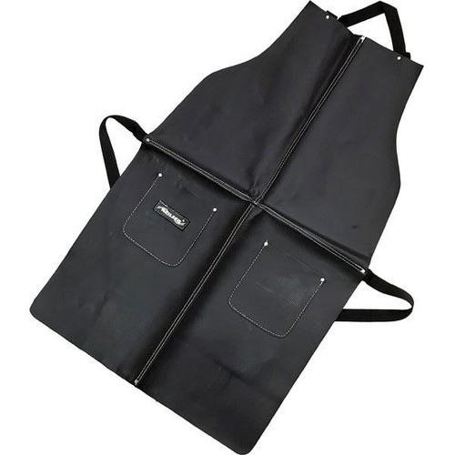 Rexine apron black for - rexine,