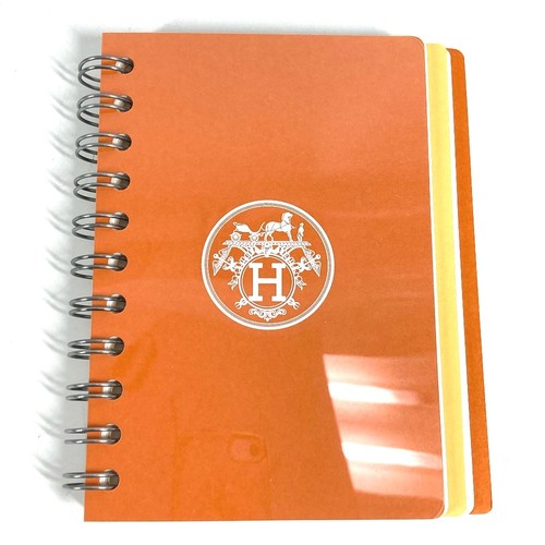 Hermes refill logo notepad - hermes,
