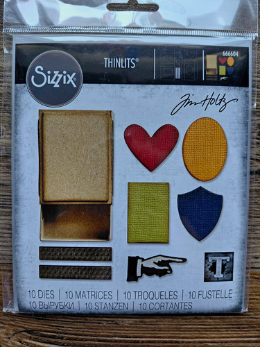 Sizzix thinlits tim - thinlits, holtz