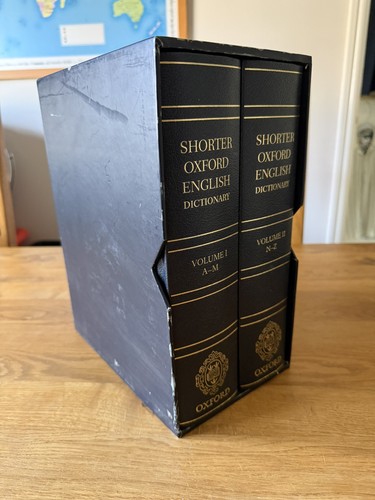 Shorter oxford english - oxford,