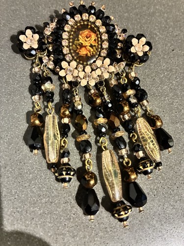 Michal negrin black beaded - negrin,