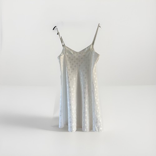 Satin feel two piece negligee - two,