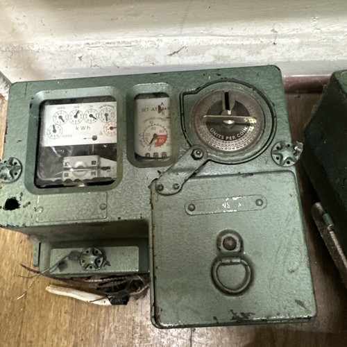 Old vintage electric coin - old,
