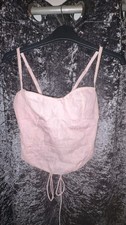 Pink White Fox Corset