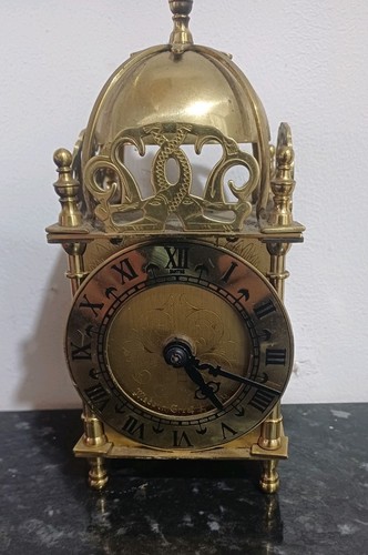 Vintage smiths brass lantern - brass,