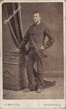 BARNSTAPLE CDV HANDSOME MAN