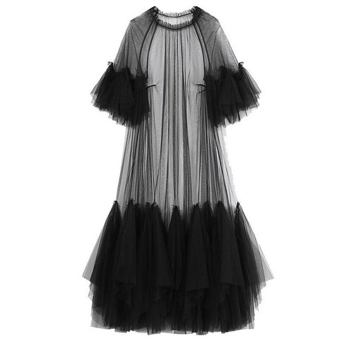 Women sexy mesh sheer - mesh, dress