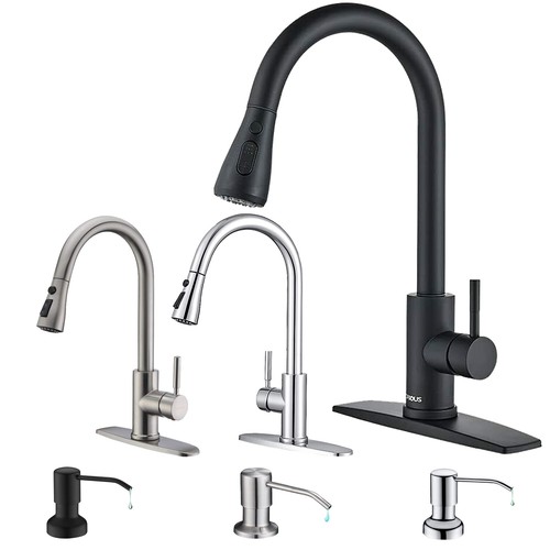 Kitchen sink faucet pull - sink,