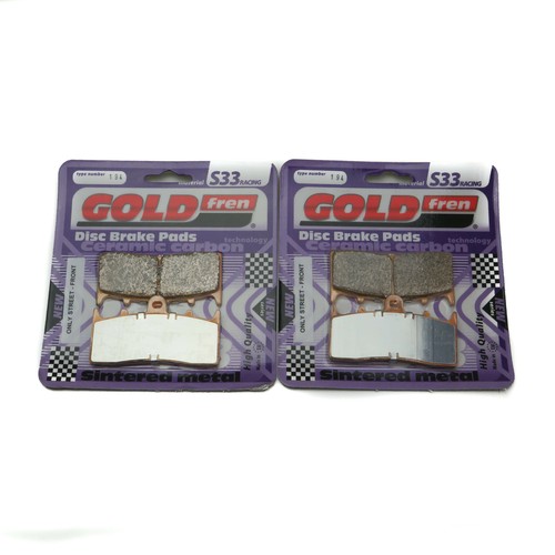 Goldfren s33 brake pads - goldfren, front