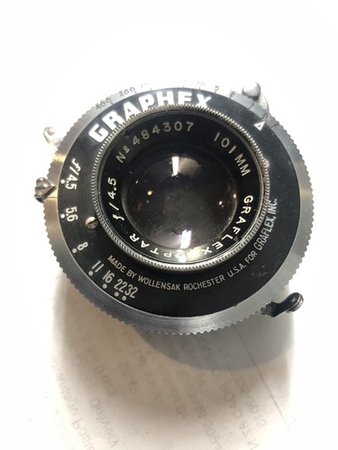 Graflex optar 101mm - , lens