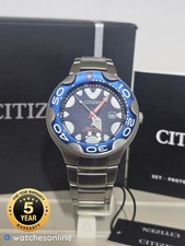 Citizen Men's Blue Dial Orca