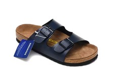 NEW Birkenstock Arizona Birko-Flor Sandals Regular EU Shoe Size Unisex Blue