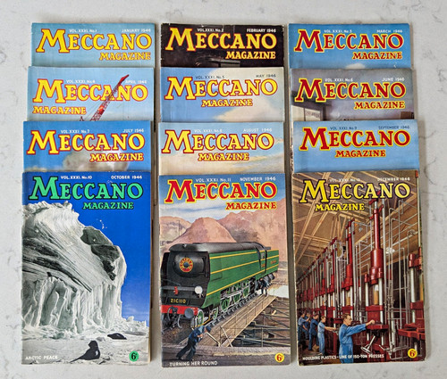 Meccano magazine vol xxxi - vol, nos