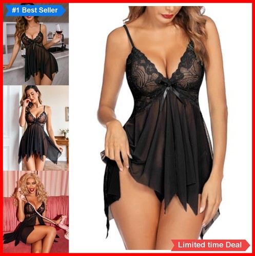 Women lace babydoll - lace,