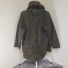 Vintage Barbour Wax Cotton Gamefair Coat.