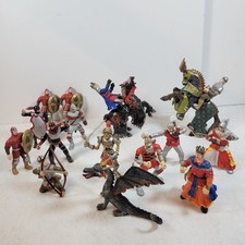 Vtg ELC & Papo Medieval Knights Horses Figures Bundle Read Description 