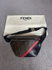 Fendi Diagonal Belt Bag, Brown