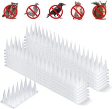 Plastic Bird Spikes Fences Anti Climb Wall Window Ledge Cat For Pigeon Deterrent