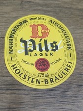Holsten pils beer mat new - holsten,