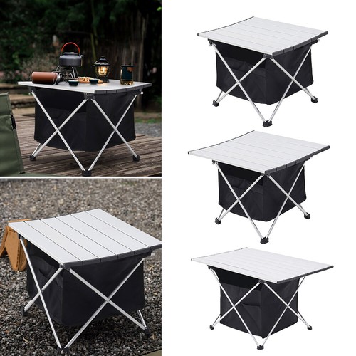 Portable folding camping table - portable,