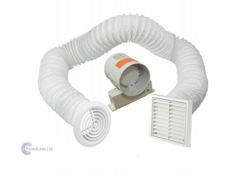 Inline extractor fan - inline,