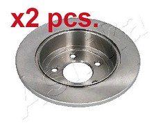 X2 PCS REAR BRAKE DISC ROTOS