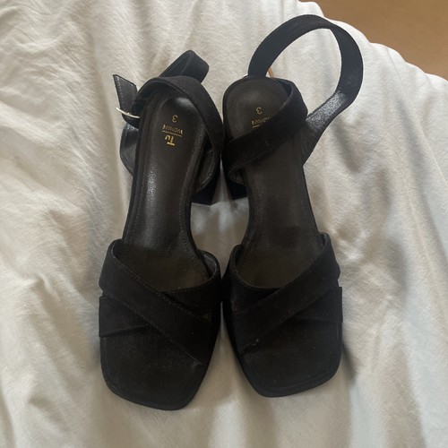 Black platform sandals - tu-black,