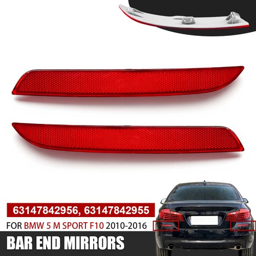 Pair rear bumper reflectors - rear,