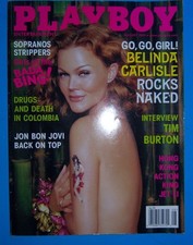 play boy magazine aug 2001