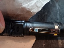 LED Zoom Pocket Flashlight  Lamp Super Bright Camping Torch USB rechargeable 