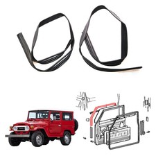 FRT Door Glass Run No Vent Set