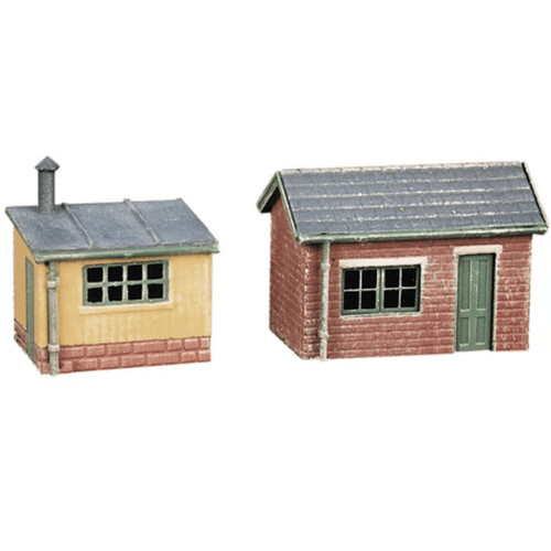 Gauge lineside huts - n, plastic