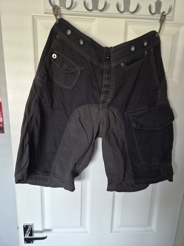 Star shorts mens grey size - star,